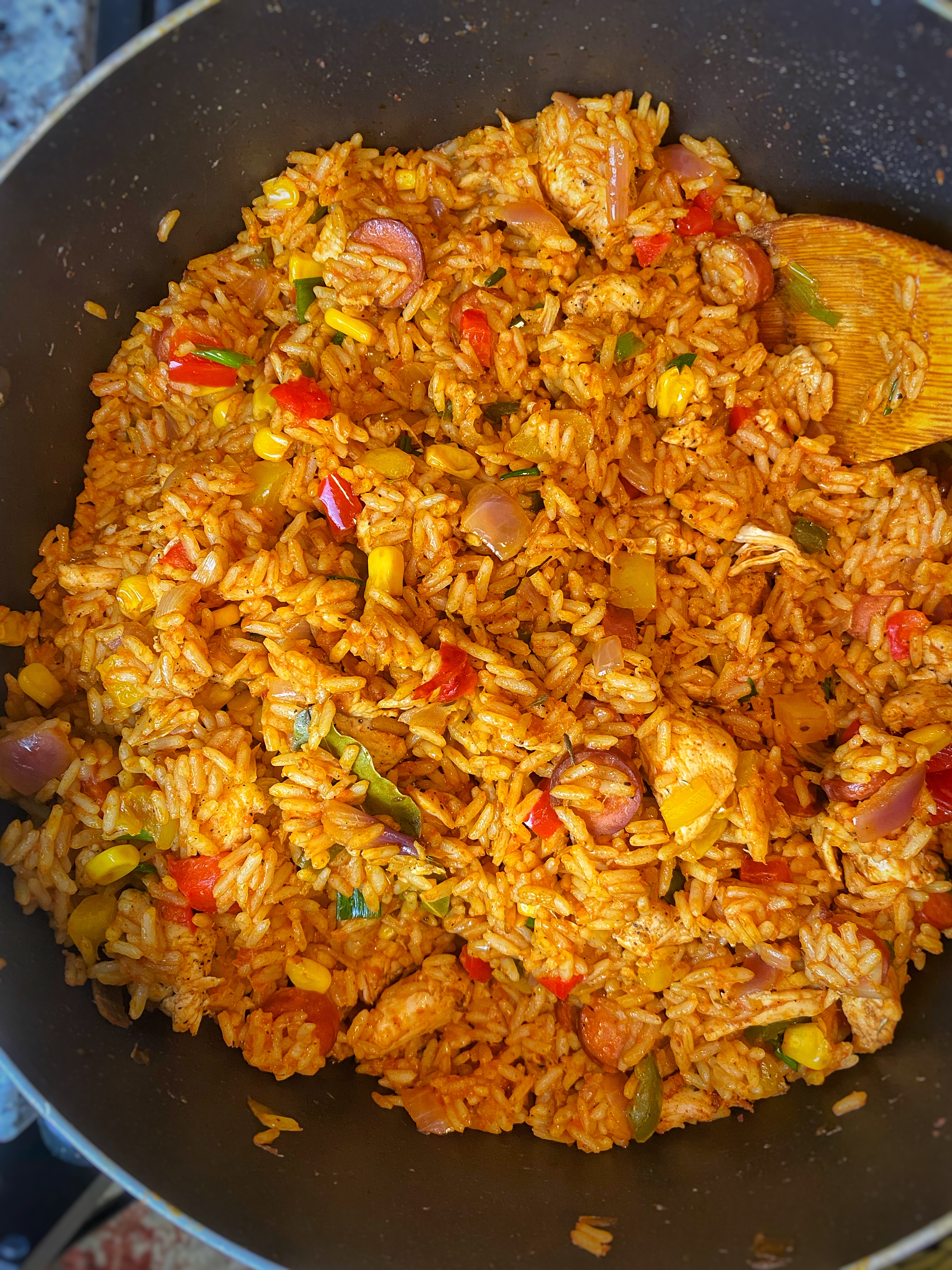 Nigerian Jambalaya rice 