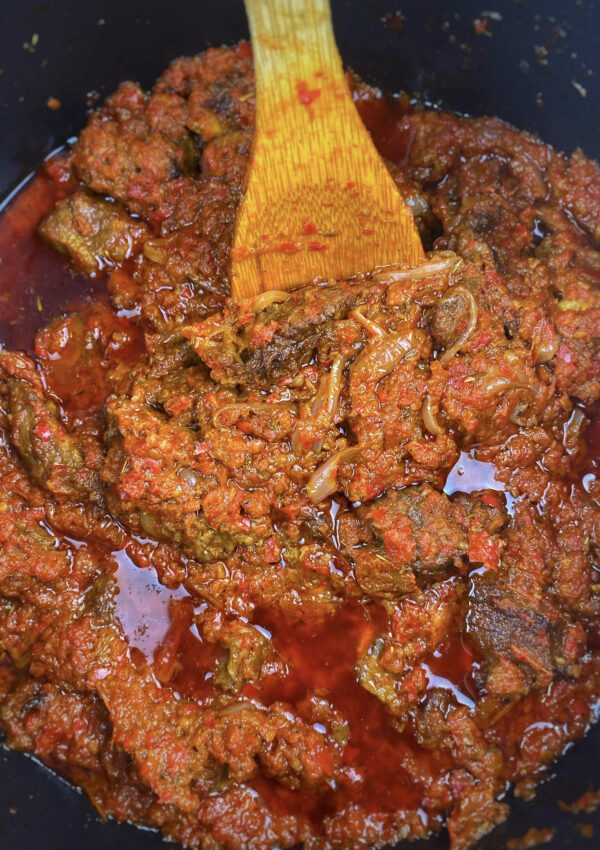 Nigerian beef stew