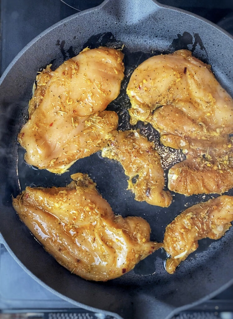 Seared Chicken breasts