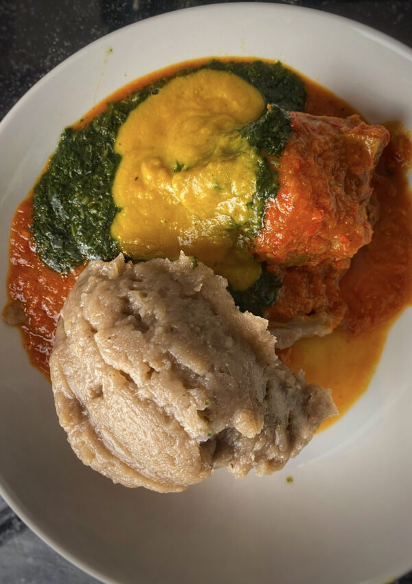 Nigerian chicken stew