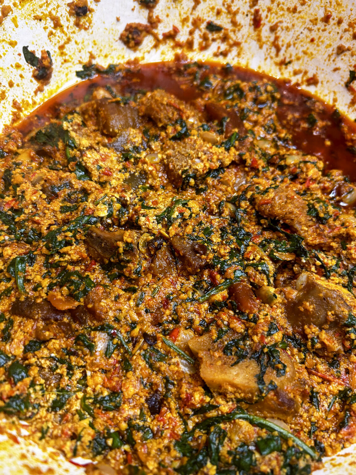 How To Make Authentic Nigerian Egusi Soup Recipe Fried Method