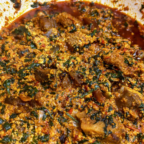 How to make Authentic Nigerian Egusi Soup Recipe (Fried method ...